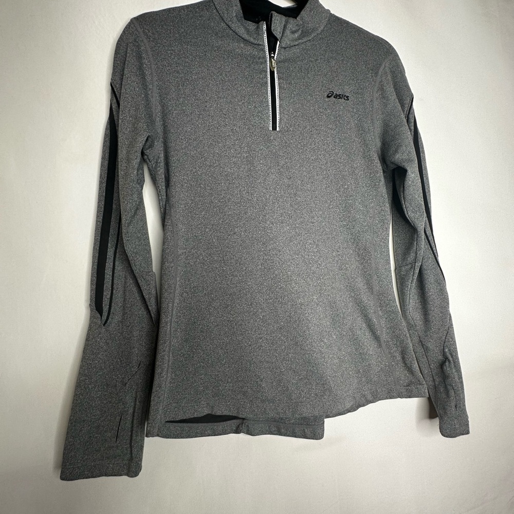 Asics Gray Long Sleeve Tee